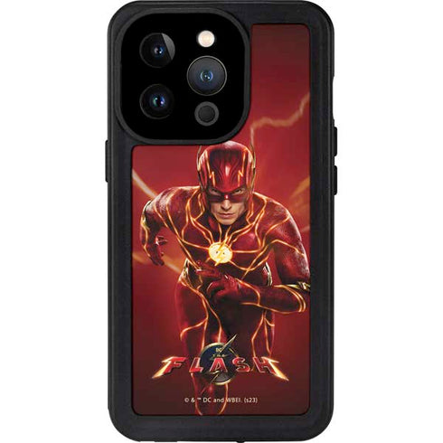 DC Comics The Flash Movie: The Fastest Man Alive iPhone 15 Pro Waterproof Case